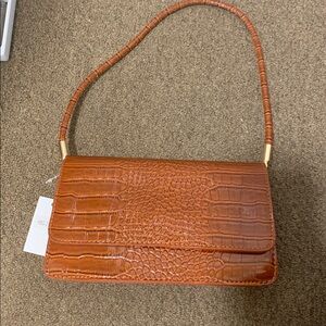 Brown Crocodile- bag